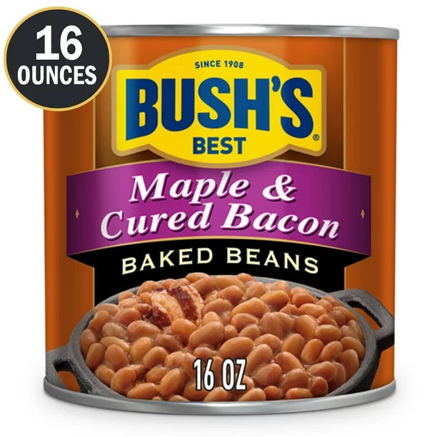 Bush's Best - Baked Beans "Maple & Cured Bacon" (454 g)