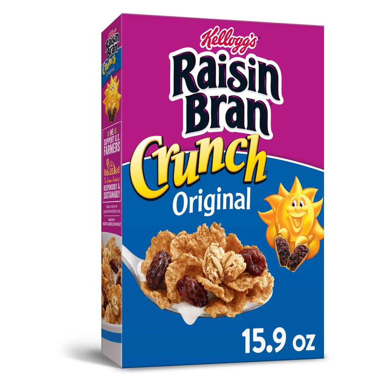 Kellogg's - Cereal "Raisin Bran Crunch" (450g)