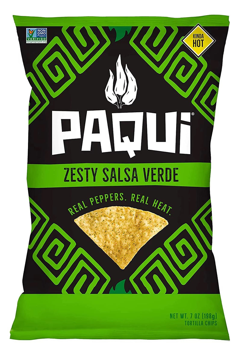 PAQUI - Tortilla Chips "Zesty Salsa Verde" (198 g)